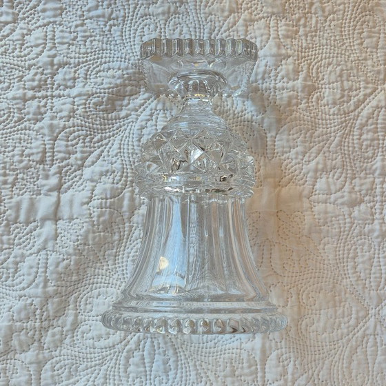 Kristallvase signiert Art Vannes France – Medici-Form – 28 cm – Vasen, Crystal (photo 3 of 12)