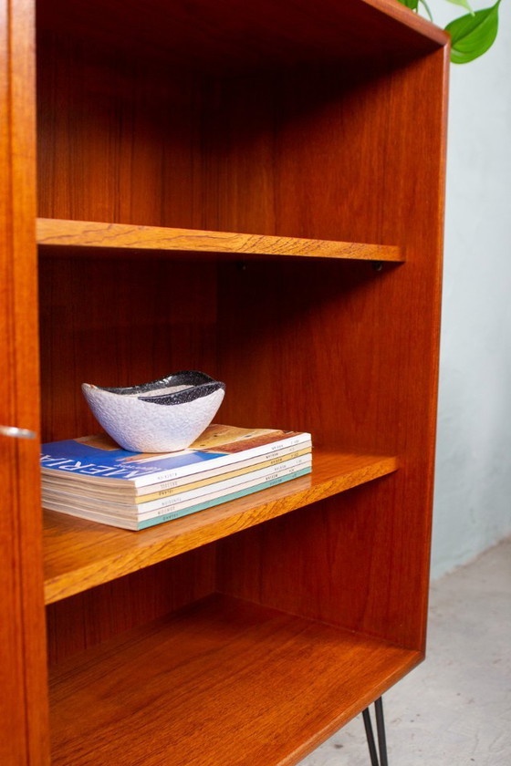 Image 1 of Vintage teak chest of drawers, bookcase, sideboard, cabinet, mid-century modern