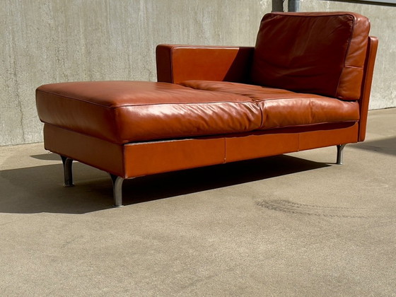 Poltrona Frau Chaise Longue Cognac Leer Italiaans Design – Fauteuils, Leather (photo 10 of 14)