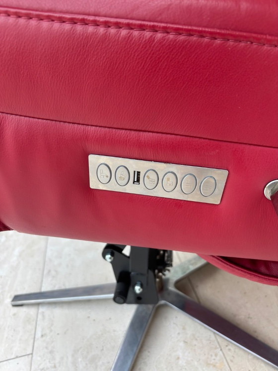 Sta- op stoel/ relaxstoel – Prominent, Verstelbare relaxstoel, Leather, Metal (photo 4 of 7)