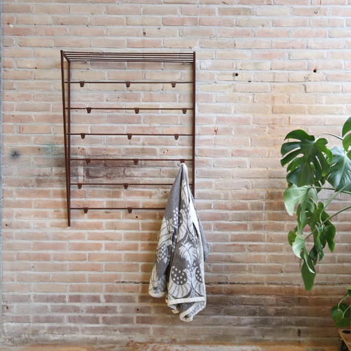 Vintage design Coen de Vries Porte-manteau 1950s tone loader pilastro