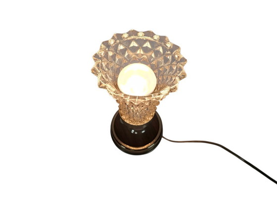 Image 1 of Vintage - Mid Century Modern - Chalice lamp - crystal - Italy - 60's