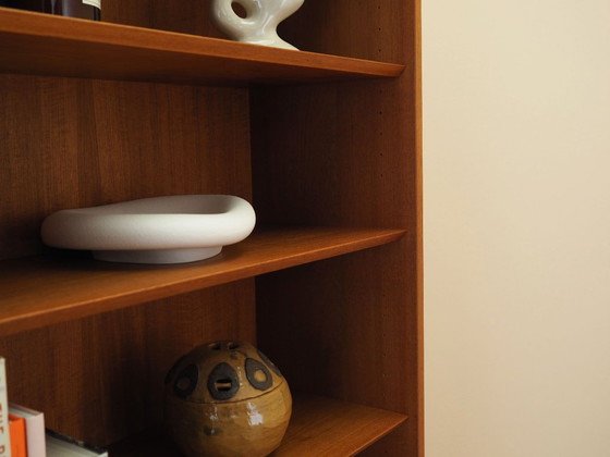 Teak-Regaleinheit von Hundevad & Co. mit verstellbaren Einlegeböden, dänisches Design 1960er Jahre (photo 9 of 13)