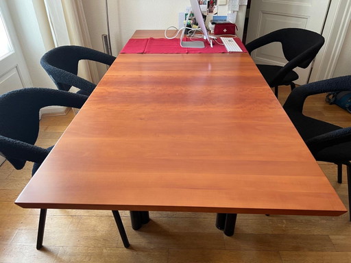 Zoom by Mobimex – Eettafel van massief kersenhout – Zwitsers design – 230 cm – Wood (photo 2 of 11)