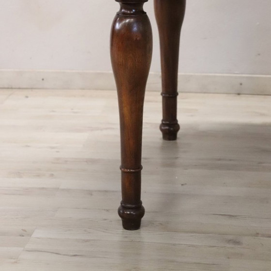 Image 1 of Antique Oval Table in Walnut, Italy Mid 19th Century