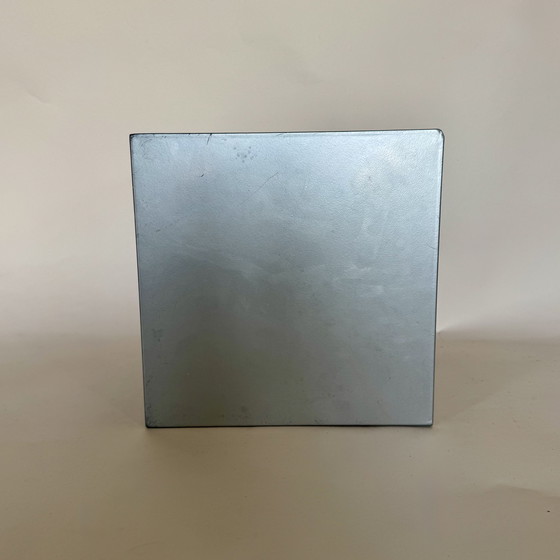 Image 1 of Coppia di mensole anni '70 in acciaio inox spazzolato