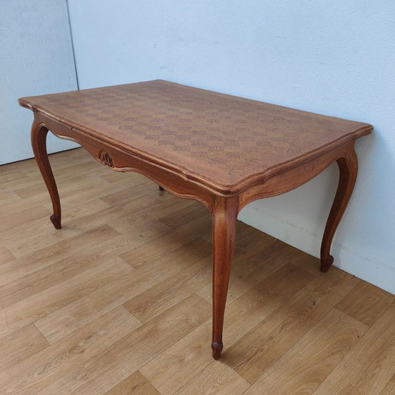 Tavolo da pranzo vintage rustico allungabile. Legno – Tavoli da pranzo, Wood (photo 4 of 16)