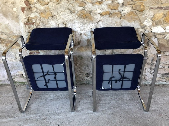 Image 1 of Mid-Century Lounge Chairs, Circa 1970's, Set of 2