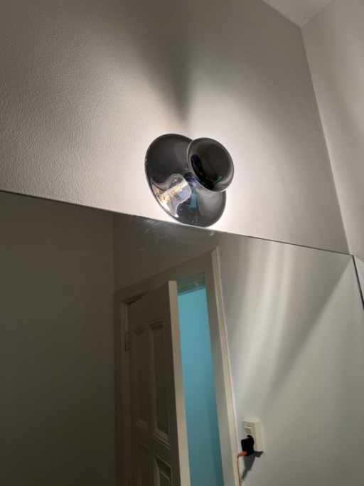 Vibia Mini Funnel Wand-/Deckenleuchte in Chrom – wandlampen, Chrome