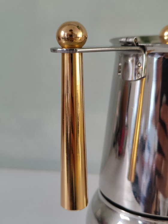 Image 1 of Vintage Postmoderne GB Kitty Oro Guido Bergna Pot Mocha