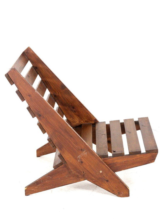 Image 1 of Chaise ciseaux vintage des années 1950