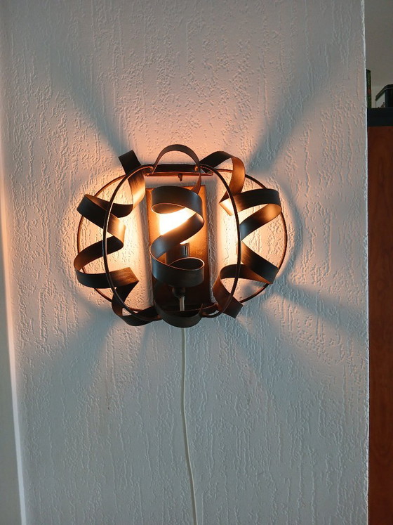 Wall light - A.M.LUCE S.R.L. Italy – 1980’s Vintage – Metal (photo 3 of 7)