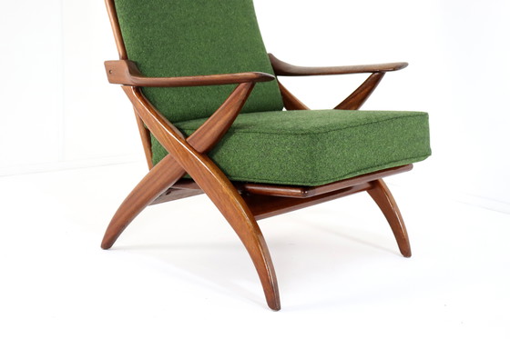 Image 1 of Topform Armchair 'Moordrecht' New Upholstery Vintage