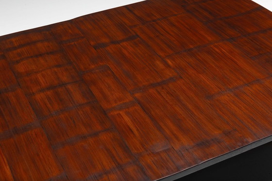 Image 1 of Tavolino da caffè in bambù di Axel Vervoordt, Belgio, anni '80