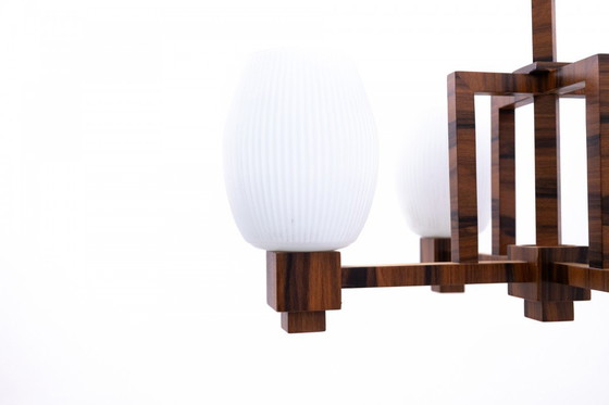 Image 1 of Art-Déco-Kronleuchter aus den 1940er Jahren, Polen.