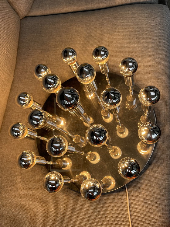 Image 1 of Sputnik vintage Cosack leuchten plafonnier 19 ampoules