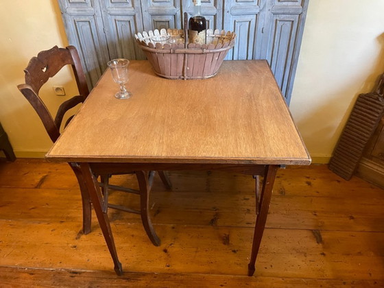 Image 1 of Kaarttafel Speeltafel Opklaptafel Inklaptafel Frans