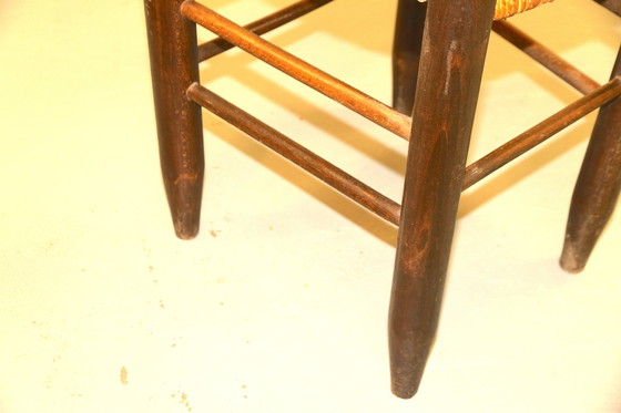 Image 1 of Juego de 8 (quizás 8) sillas Bauche No. 19 Charlotte Perriand