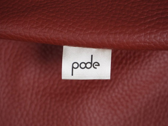 Poltrona Lounge Boya in Pelle di Roderick Vos per Pode, Paesi Bassi, 2016 – Pouf (photo 9 of 9)