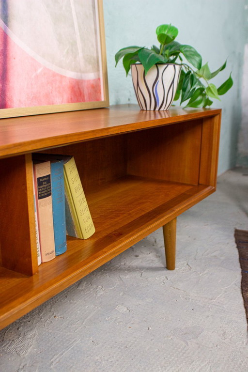 Vintage Lowboard Sideboard Chest of Drawers Mid Century 60s Teak Walnut