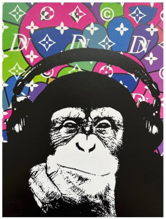 Image 1 of DEATH NYC - Scimmia DJ Vuitton Banksy