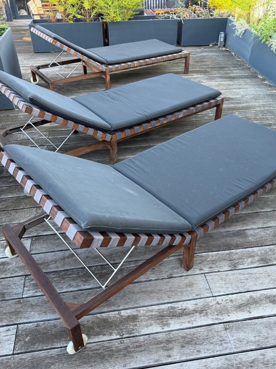 RODA Network und Mistral High-End Gartenmöbelset – Massives Teakholz & Technisches Gewebe – Lounge-Sets (photo 14 of 15)