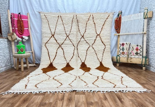 Tapis marocain traditionnel en laine 300cmx200cm