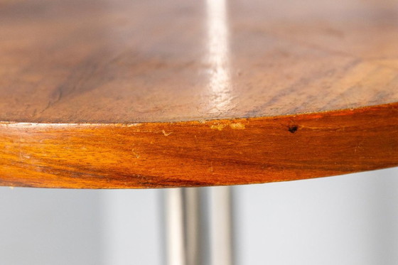 Image 1 of Lampada da terra con tavolino, Jindřich Halabala, anni '30-'40, Cecoslovacchia