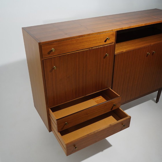Wooden Sideboard With Integrated Bar, 1960s (photo 11 of 15)