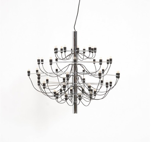 Lámpara de araña FLOS 2097/50 de Gino Sarfatti para Arteluce