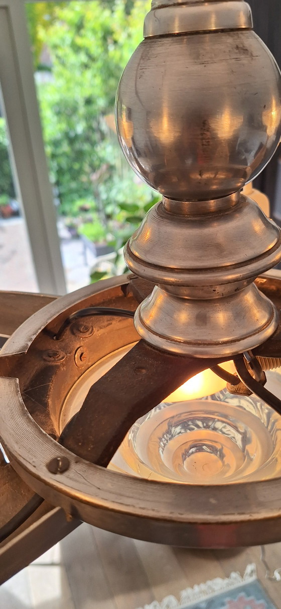 Image 1 of Art deco kroonluchter hanglamp 1920