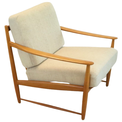 Vintage Mid Century Fauteuil Mellnau