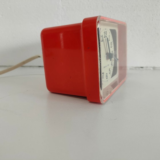 Reloj despertador naranja Electric 2000 años 70, Electric 2000 (DL), Relojes, Plástico, Vidrio, Crema, Vintage (foto 3 de 7)