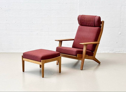 Fauteuils hauts de la série GE290 de Hans J. Wegner pour Getama