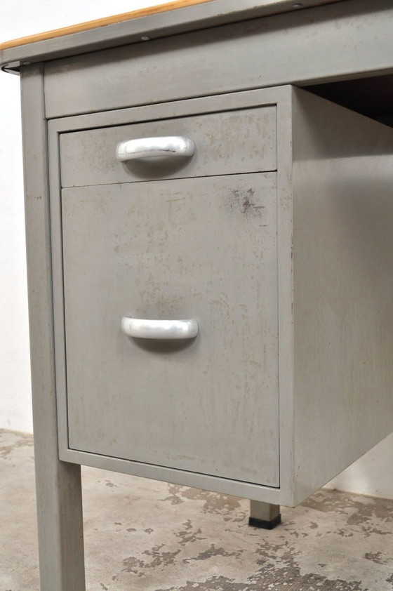 Image 1 of Scrivania Gispen industriale vintage anni '50