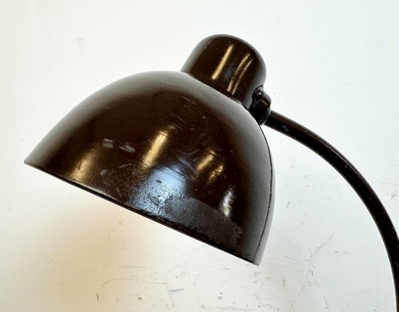 Image 1 of Vintage Brown Adjustable Table Lamp, 1960s