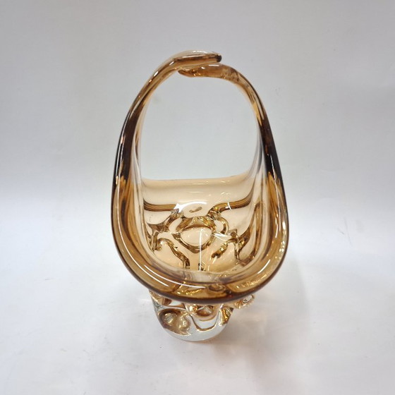 Image 1 of Vintage kunstglazen mand