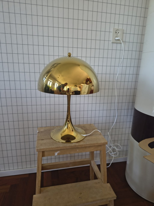 Panthella 320 brass Louis Poulsen