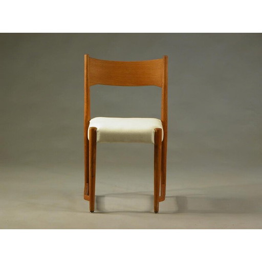 Sedia da pranzo vintage di HJ Wegner per Plan Møbler, 1940