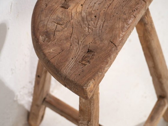 Antique primitive stool - Late Qing Dinasty (c.1900) #5 (photo 17 of 30)