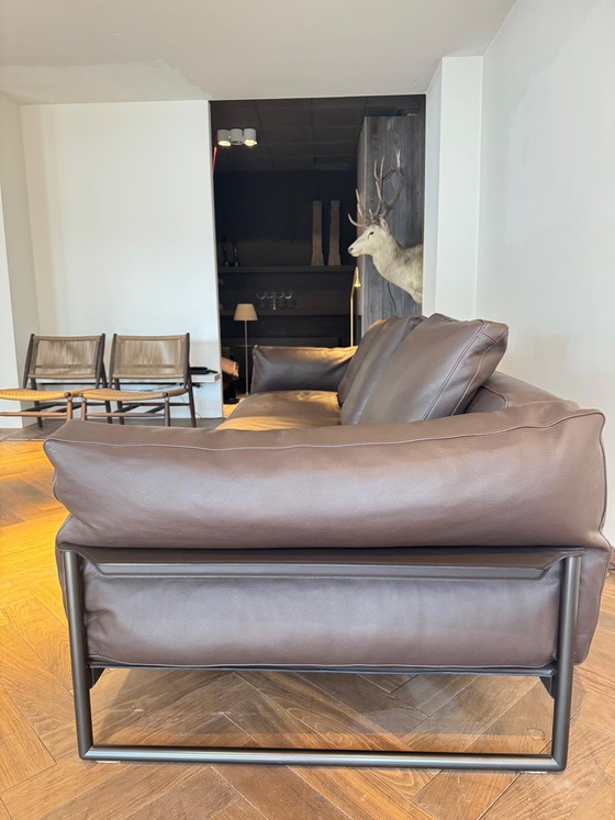 Image 1 of Flexform Flexform Zeno 5 plazas Cuero Premium Testa di Moro LP € 22.000