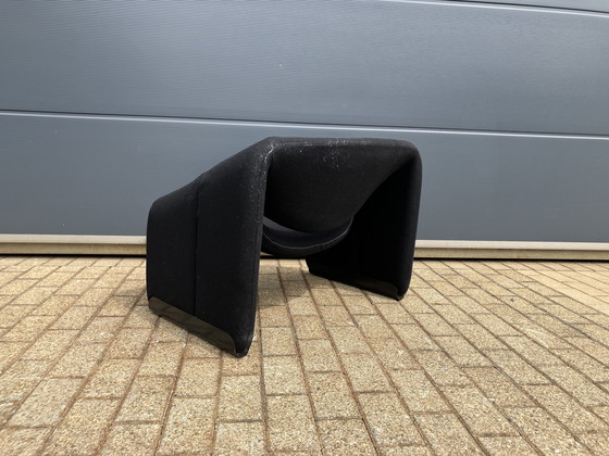 Image 1 of Artifort Groovy F598 y silla Tongue F577, Pierre Paulin para retapizar