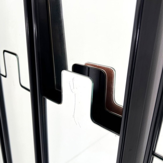 Image 1 of Set di 6 specchi e attaccapanni Gronda di Luciano Bertoncini per Elco, anni '70