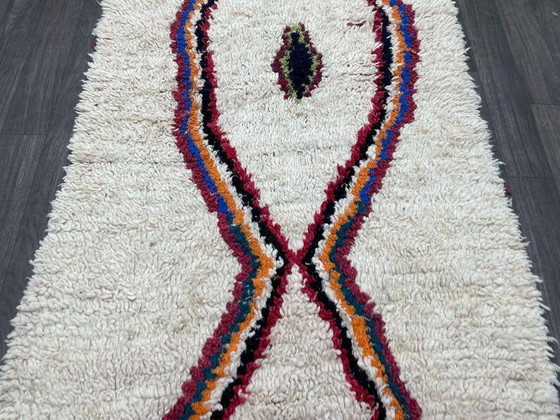 Alfombra bereber tradicional hecha a mano 250cmx150cm – Wool, Bohemian (photo 6 of 10)