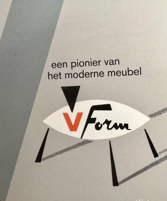 Image 1 of Scrivania vintage a forma di V (Oswald Vermaercke)