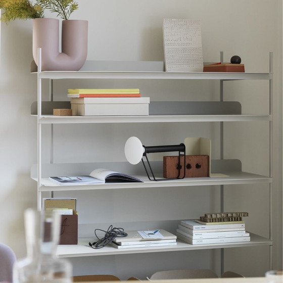 Image 1 of Muuto Compile Modularer offener Designschrank / Vitrine Grau