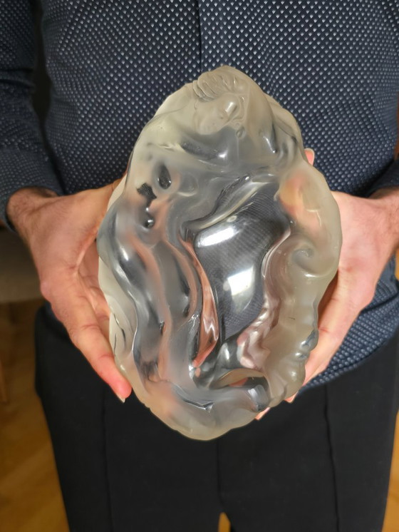 Image 1 of Vide-Poche, cristal Art Nouveau/Jugendstil, La Belle au Bois Dormant