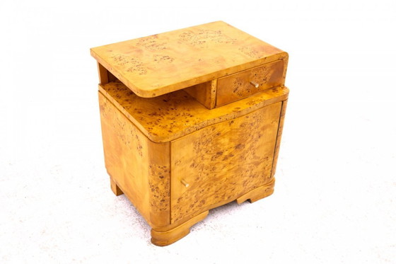 Image 1 of Pareja de mesillas de noche, Polonia, hacia 1940.