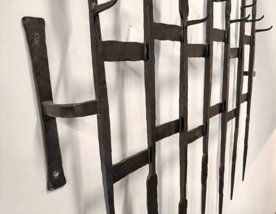 Image 1 of Brutalist wrought-iron wardrobe