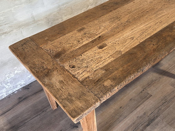 Image 1 of Authentic Farm Table With 1 Drawer
